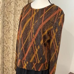 Comrags Glitter Knit Wally Top